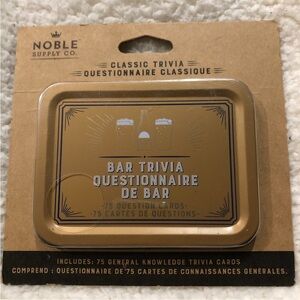 Bar Trivia ~ 75 Trivia Cards ~ Brand New!